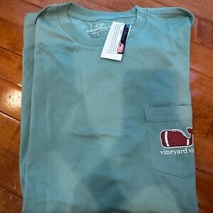 NWT Vineyard Vines Men's Sage Long Sleeve Shirt